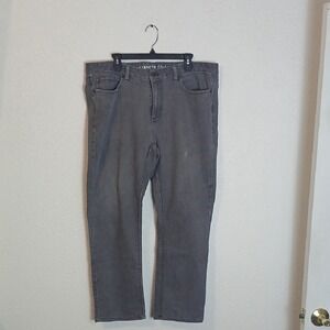 Kenneth Cole Gray Straight Jeans Classic Style